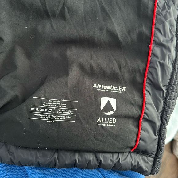 Goose down and feather jacket. Size L. - Picture 10 of 11